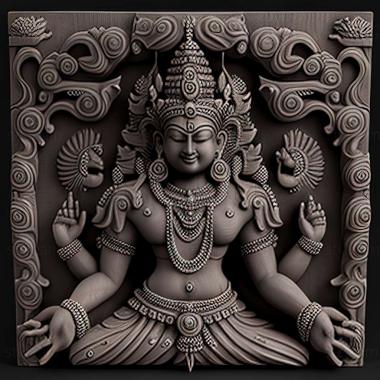 3D model Brahma Sahampati (STL)